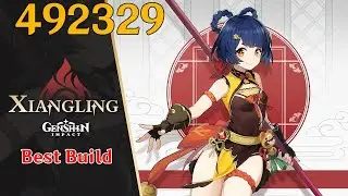 Xiangling 17k To 492k Damage Showcase | Best Xiangling Build Genshin Impact