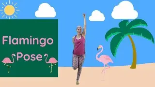 Kids Yoga: Flamingo Pose
