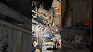 This is how you change a suspension ball joint 