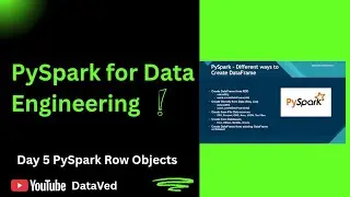 PySpark Row Objects Explained  | Create Nested DataFrames like a Spark Engineer (Day 5)