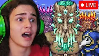 FIGHTING THE FINAL BOSS!!! | TERRARIA LIVE