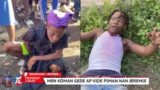 Mezanmi wap sezi wè sak rive dam sa ki gen Gede 💀 kap vide piman 🌶️  devan li. Li kòmanse tranble