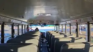 Backseat ride on 2019 IC CE School Bus [Cummins B6.7L]