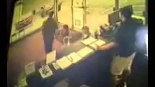 Hilarious... Little girl walks into window and misses the d
