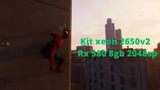 Kit xeon 2650v2 + Rx580 8gb 2048sp( bios rx 570) Marvel’s Spider-Man Remastered