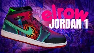 Creando unas Jordan 1 inspiradas en las fiestas de el Row!🎉🎊👟