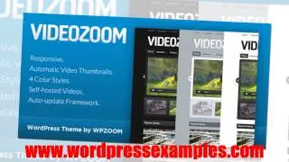 Wordpress themes for video blogs - Video Wordpress Themes