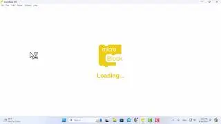 2.การเรียกใช้งานโปรแกรมMicroBlock IDE