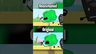 TPOT 1 Reanimated COMPARISON ⚡ #bfdi #objectshow #animation #shorts