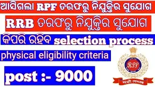 Rpf recruitment 2022 ! 9000 post ! rrb ! RP Job updated ! Rrb notification 2022 ! rpf ! rrb !
