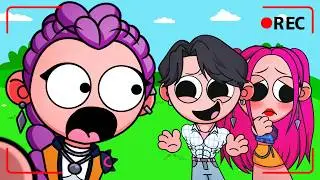 SPRUNKI VLOG: JINU’s SECRET! KPop Demon Hunters Story