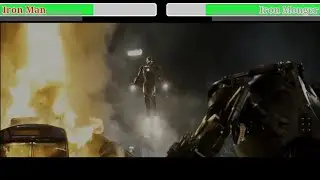 Iron Man vs Iron Monger with Healthbars / Final Fight