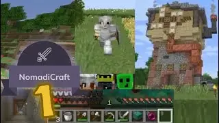 The journey begins! | Nomadicraft Ep 1