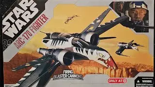Opening Tiger Shark ARC-170 Fighter. Star Wars The 30th Anniversary. Plus Elite Squad.