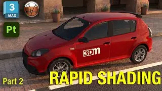 Fast, Physically Based Car Shading with 3ds Max, Substance Painter & VRay. Part 2