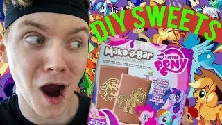 DIY Chocolate Bars! My Little Pony Chocolate Bar Kit - YUMMY!????