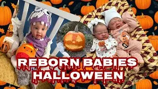 Cute Spooky Reborn Babies Halloween Special Episode 2024!