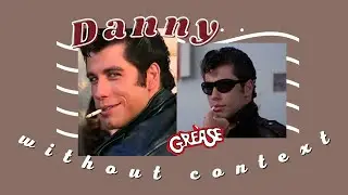 Danny from grease with no context