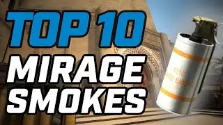 Top 10 Mirage smokes - CS:GO 2021