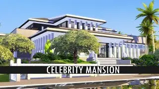 The Sims 4 Speed build - CELEBRITY MANSION (Get Famous)