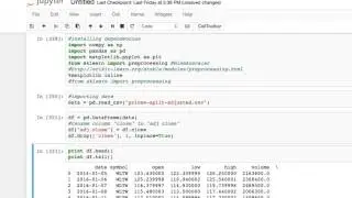 Dependencies - Use Pandas Sklearn Machine Learning to Analyze Stock Market 01