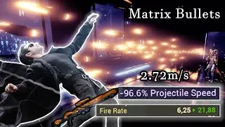 Warframe - -96% Flight Speed Bullets. When You Are in Matrix