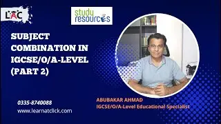 Subject Combination in IGCSE/O/A-Level Science (Part 2)