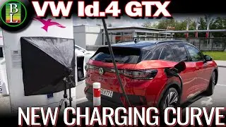 Charging the NEW VW Id.4 GTX (2024) at Ionity from 7-90%