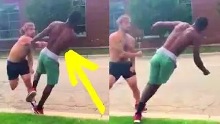 Fake Tough Guys Get Instant Karma