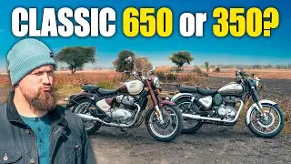 The Ultimate Royal Enfield Comparison: Classic 650 vs 350 Review