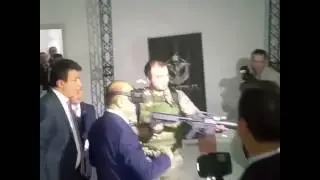 SAVUNMA BAKANI FİKRİ IŞIK HAVELSAN DA YERALAN STANDIMIZI ZİYARET ETTİ