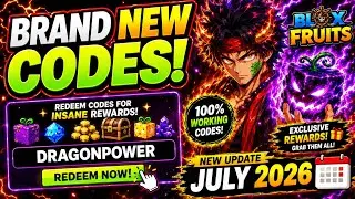 NEW Blox Fruits Codes July 2026 🔥 All Working Codes + FREE 2X EXP | Roblox