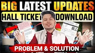Nios Practical Hall Ticket October 2024 Download Problem/Error ? | Nios Big Latest Update