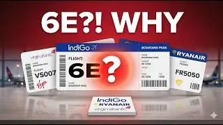 Why Is IndiGo ‘6E’? The Truth About Airline Codes!