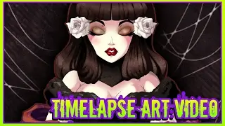 Coloring Video: Dark Snow White