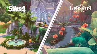 GENSHIN IMPACT SUMERU | Construindo no The Sims4 - Speed Build