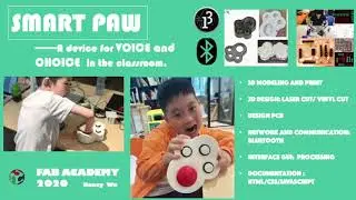 Fab Academy 2020 Final Project Video---- Nancy