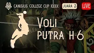 Canisius College Cup 2024 | Voli Putra | Perebutan Juara 3