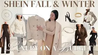 SHEIN FALL & WINTER HAUL 2025 | CLASSY SOPHISTICATED OUTFITS | How to Dress Expensive on a Budget!