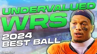 4 Players NO ONE IS DRAFTING that will BLOW UP in Fantasy Football in 2024 (Wide Receiver Rankings)