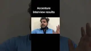 Accenture interview results? |Accenture rejection 