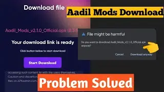 Aadil Mods Apk Download Problem Solved । Aadil Mods । Direct Link ❤️