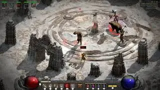 Diablo 2 Resurrected 2021 Summoner druid Hell Ancients 20 seconds (before 2.4 patch)