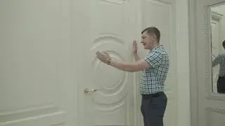 Межкомнатные двери с кругом и стеновыми панелями Academy TOULON