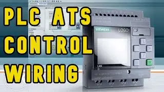 Siemens mini logo plc wiring with ats panel full wiring & simulation test 