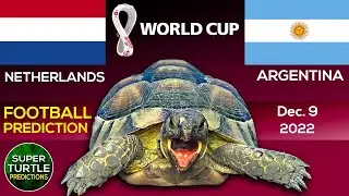 Netherlands vs Argentina ⚽ Quarter Finals | World Cup 2022 | 🐢 Turtle Football Predictions