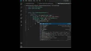 Day-38 || Java Program to find Word Frequency count || #javacodinginterviewquestions #javatutorial