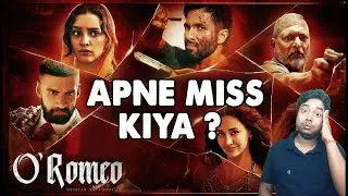 O'Romeo Trailer Review | Shahid Kapoor, Triptii Dimri | Vishal Bhardwaj | Bipinology