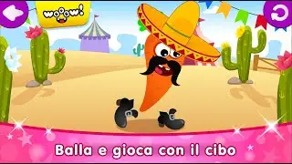 FUNNY FOOD DRESS UP 🥦🥕 Giochi per bambini di 2-5 anni Con 💖Alda💖