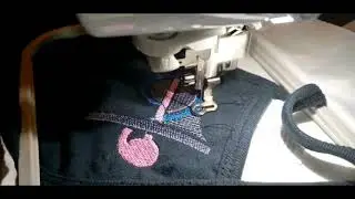 Embroidering a custom logo on Brother PE535 using Inkscape and Inkstitch to make PES file.